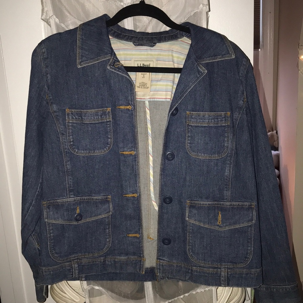 LL Bean Jean Jacket